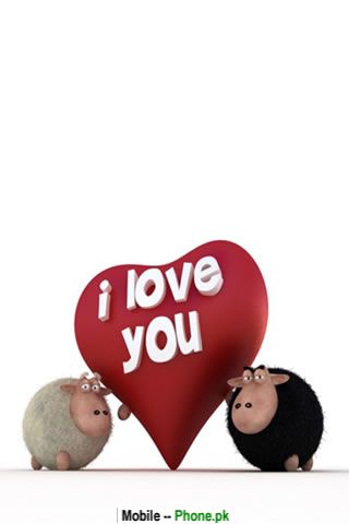 Love Images Animated on Love Animated Cartoons 3d Graphics Mobile Wallpaper Jpg