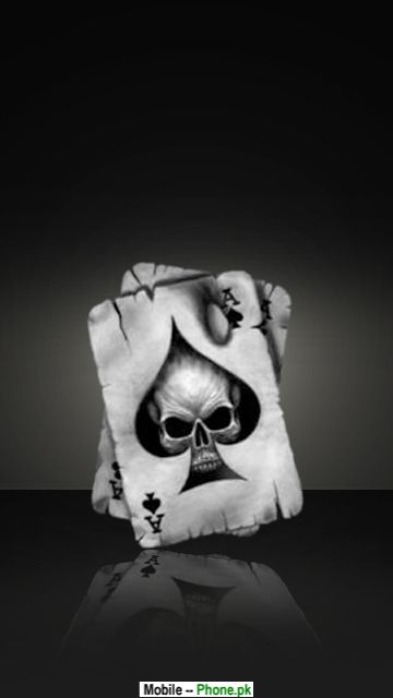 Skull cards Mobile Wallpaper Details